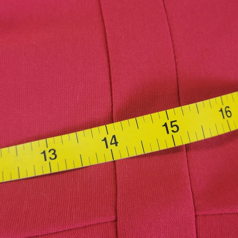 Boden Claudia Dress Size 6 UK 10 Colorblock Pleated Fit and Flare 3/4 Sleeve - Picture 7 of 16